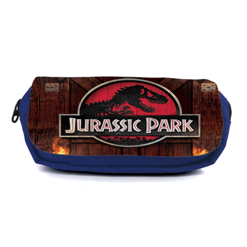 

Школьный пенал Парк Юрского Периода 008 (Jurasic Park) органайзер универсальный (JRP-008-blu) синий