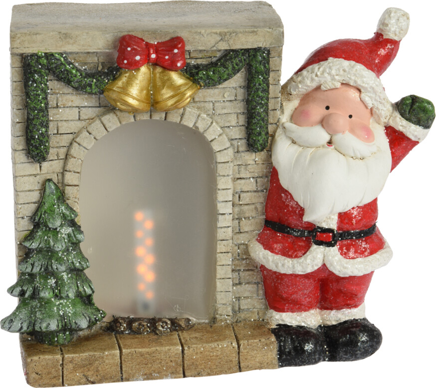

Фигура с подсветкой Камин Christmas Decoration 330x115x250 мм (ALX615740_санта)