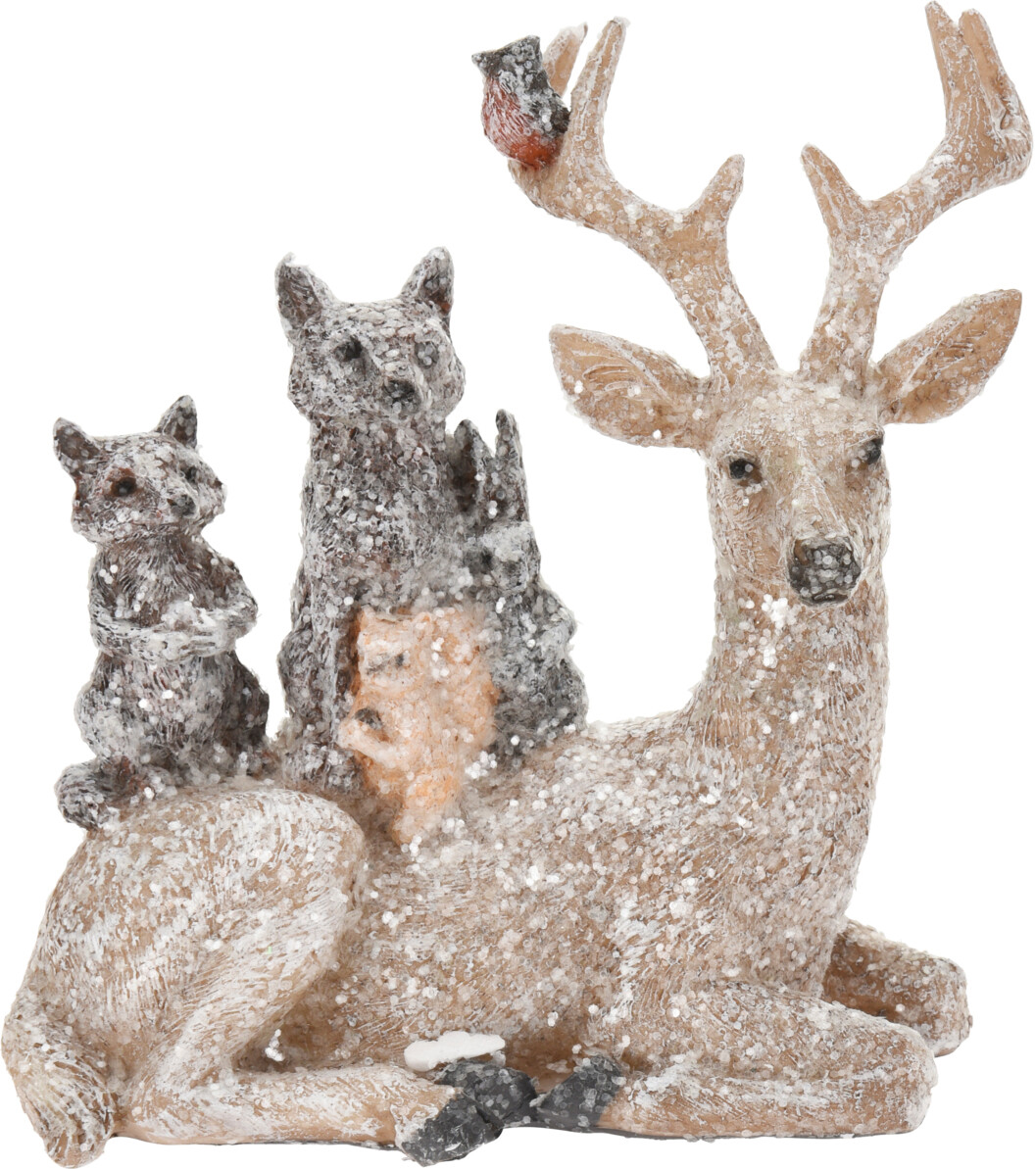 

Декоративная фигура Олень Christmas Decoration 13x7x15 см (APF475040_left)