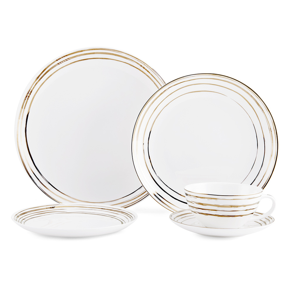 

Столовый набор Mikasa Swirl Gold 5151252