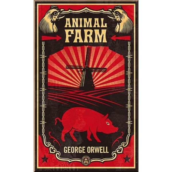 

Animal Farm. George Orwell. ISBN:9780141036137