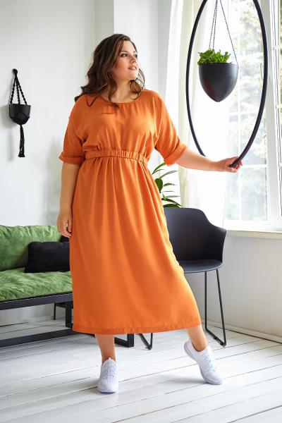 

Платье Style-Nika Клодис 56 Теракот 2033/1
