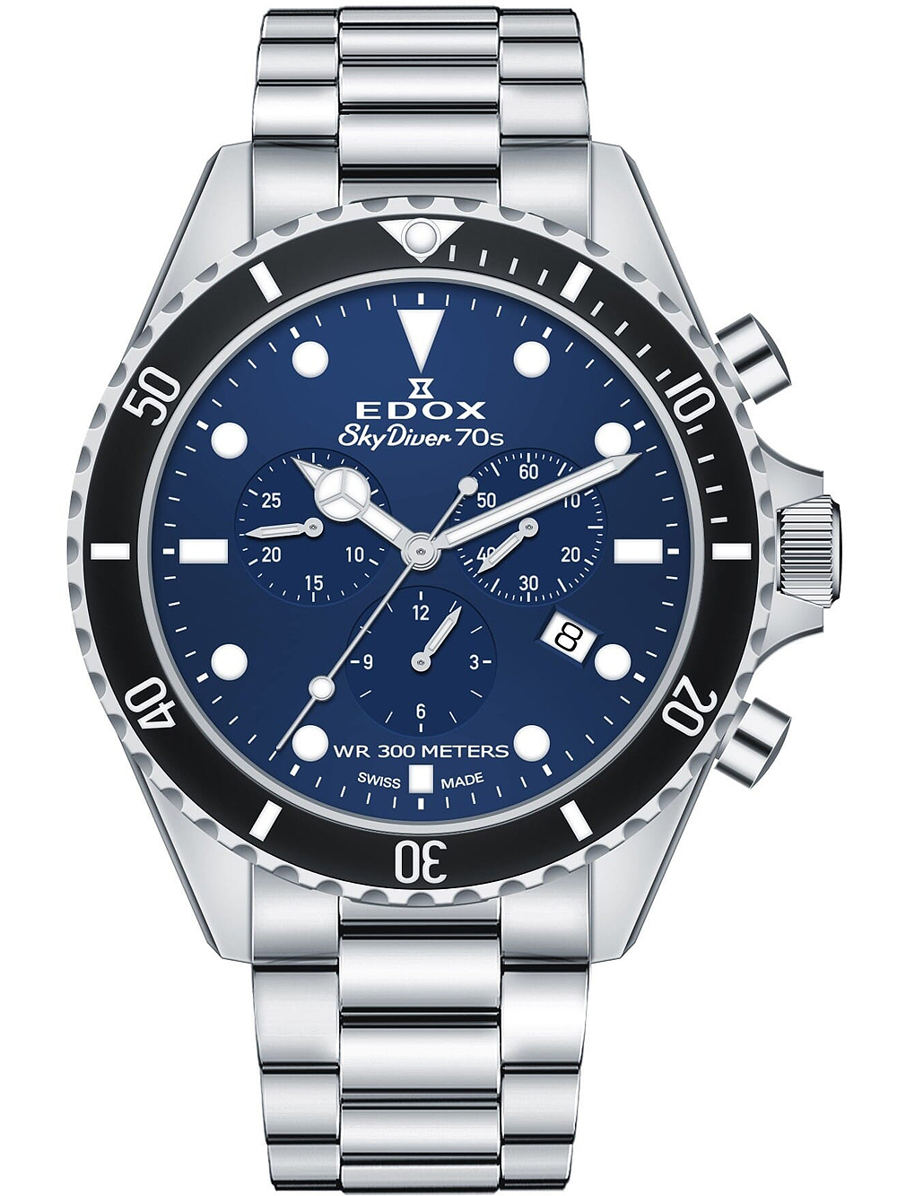 

Мужские часы Edox 10238-3NM-BUI