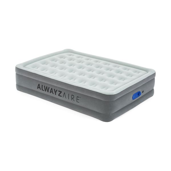 

Надувная кровать Bestway 67624 152х203х46см "AlwayzAire" встр.насос 220В с автоподкачкой, до 300кг