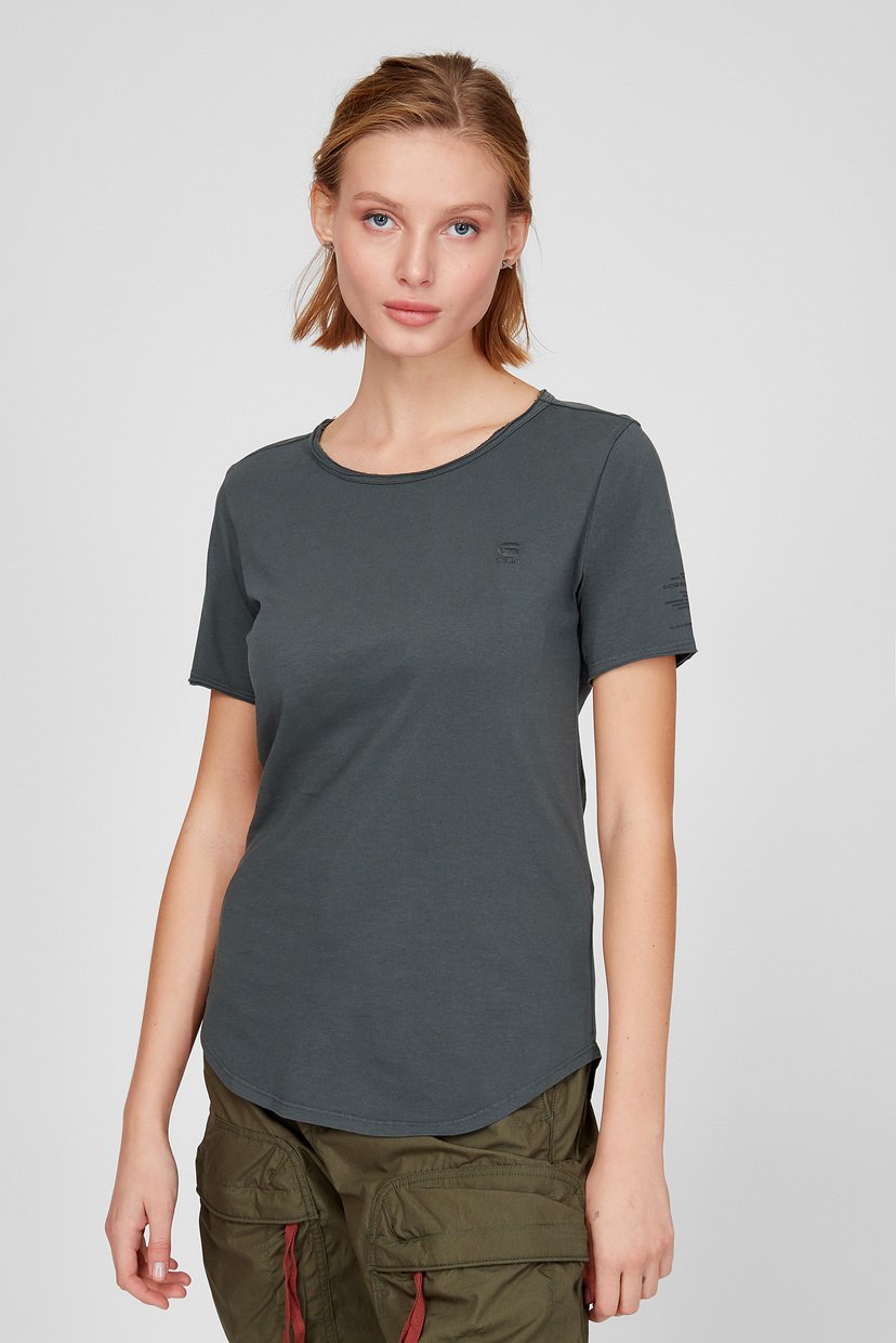 

Женская серая футболка G-Star RAW S D20483,C506