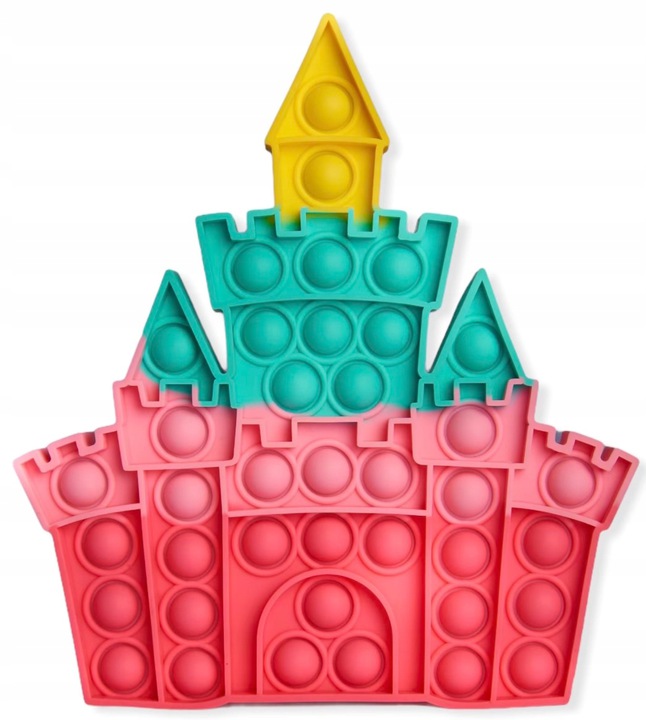 

Pop It Антистресс Игрушка (Поп Ит - Попит - Popit) - Замок 18 х 16 см