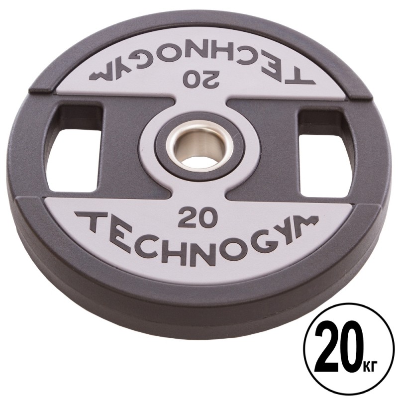 

Диски Technogym полиуретановые с хватом 20 кг, код: TG-1837-20-S52