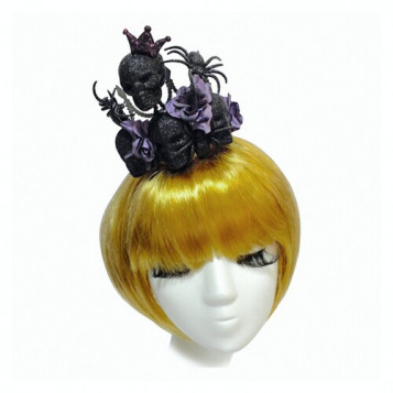 

Коронка Принцесса черепов Halloween 17-836BLK-VT