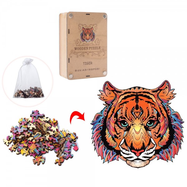 

Пазлы Bambi MD 1725 Тигр, деревянные (BAM005173)