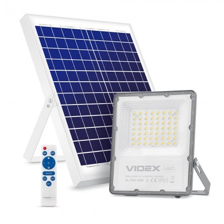 

LED прожектор автономный VIDEX 30W 5000K 3.2 V
