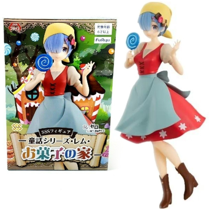 

Фигурка FuRyu Рэм Ре Зеро Rem Re Zero Candy House Леденцы PCS 21 см WST RZ RE 148