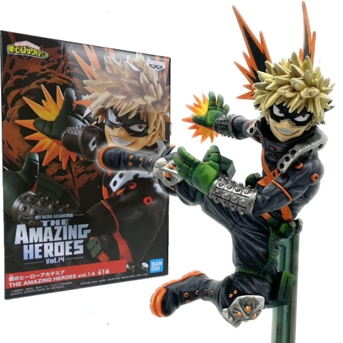 

Фигурка Banpresto Кацуки Бакуго Моя Геройская Академия My Hero Academia Katsuki Bakugou 16 см MHA KB 1170