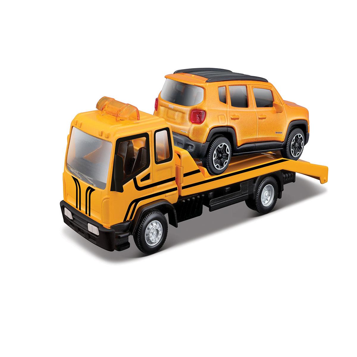 

Игровой набор - Эвакуатор с автомоделью Jeep Renegade Bburago 18-31417