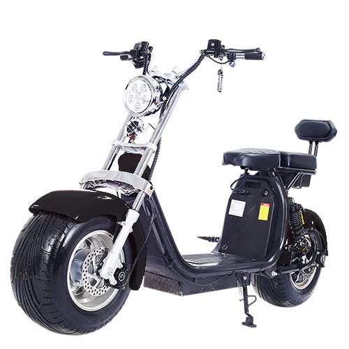 

Электроскутер Citycoco Long 1500W, 60V12Ah черный