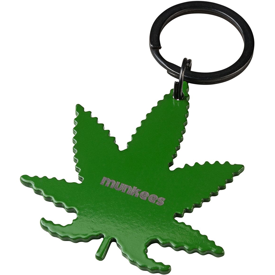 

Брелок-открывашка Munkees 35405 SS Cannabis Leaf green