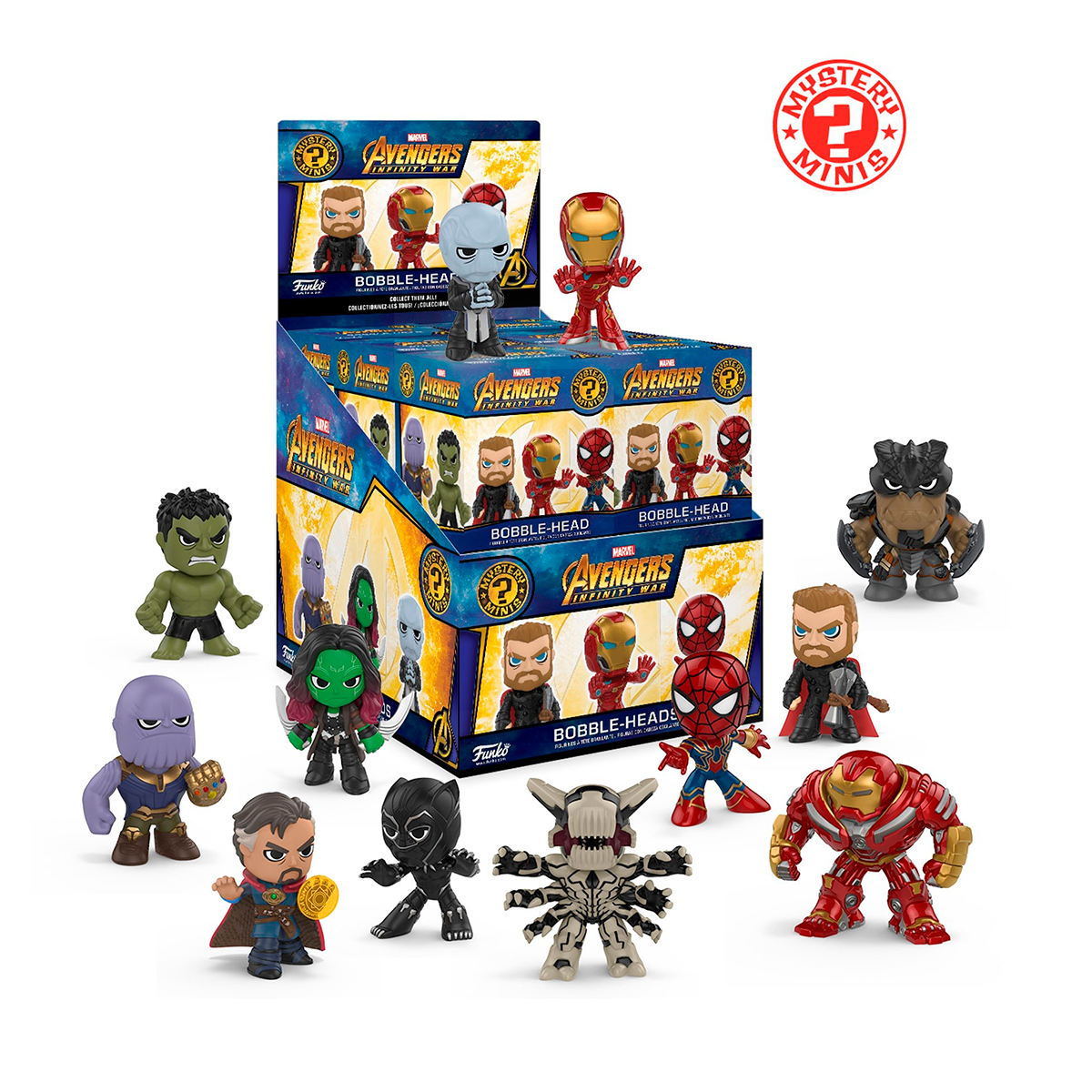 

ІГРОВА ФІГУРКА FUNKO MYSTERY MINI - МЕСНИКИ: ВІЙНА НЕСКІНЧЕННОСТІ