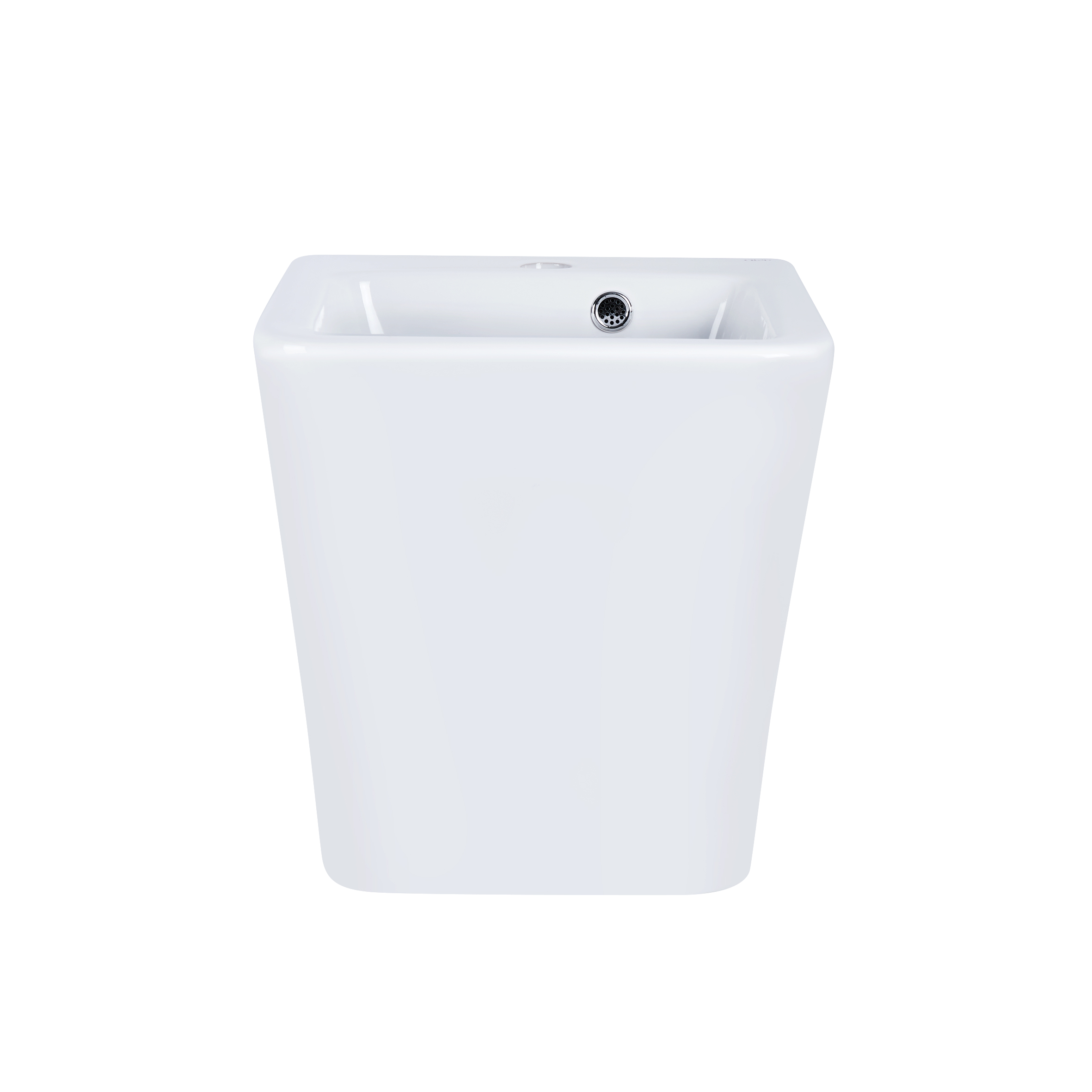 

Раковина подвесная моноблок Qtap Tern 370х410х400 White с донным клапаном QT1711G808W