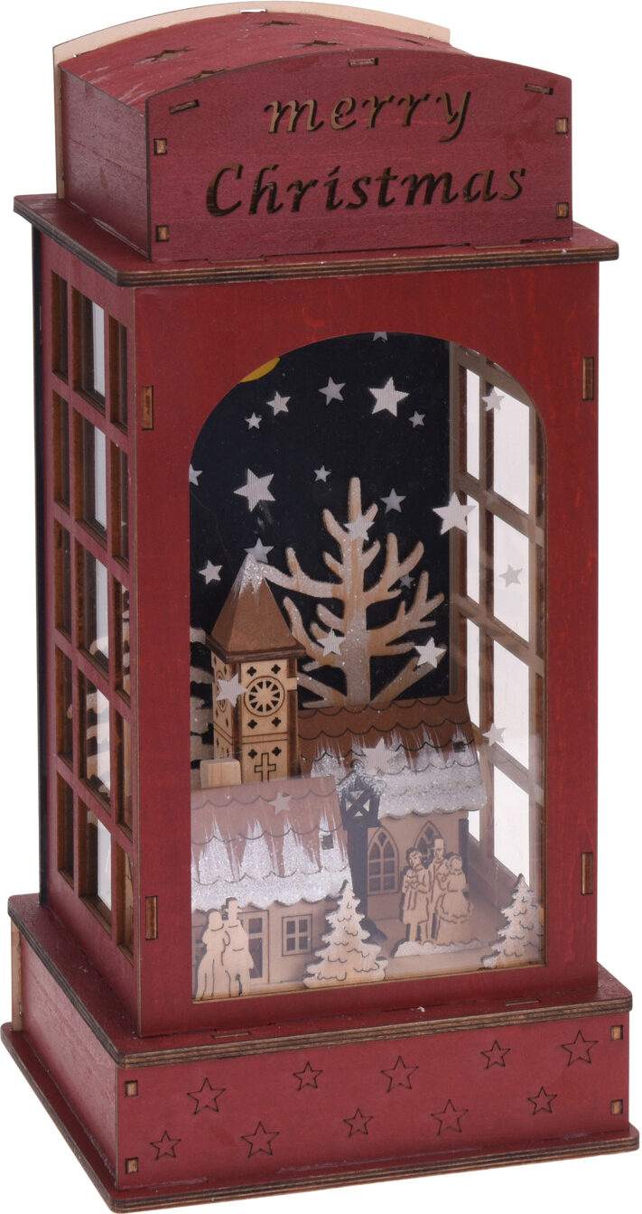 

Декоративный фонарь Christmas Decoration 150x150x325 мм (DH8044660)