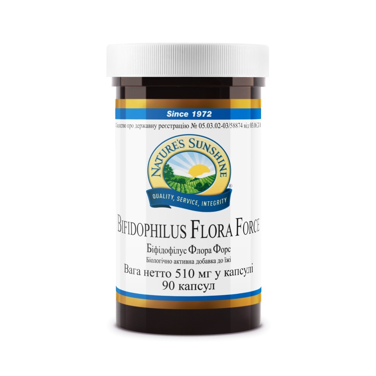 

Бифидо и лактобактерии Бифидофилус Флора Форс NSP Bifidophilus Flora Force 90 шт (4100)