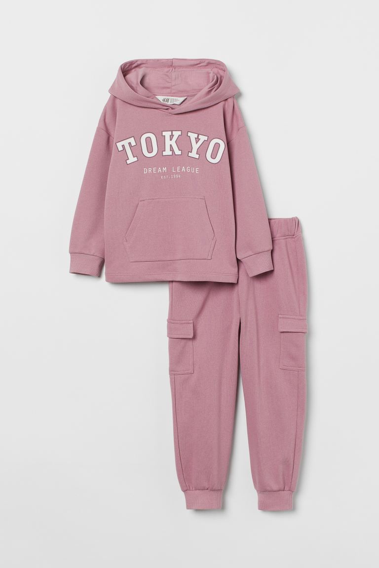 

Спортивний костюм (худі і джогери) H&M 9S421 140 см 9-10 р Світло-бузковий (P-6910806231141)