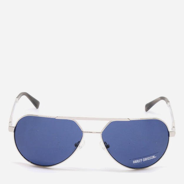 

Солнцезащитные очки мужские Harley Davidson HD0931X 06V 61 Shiny Dark Nickeltin/Blue