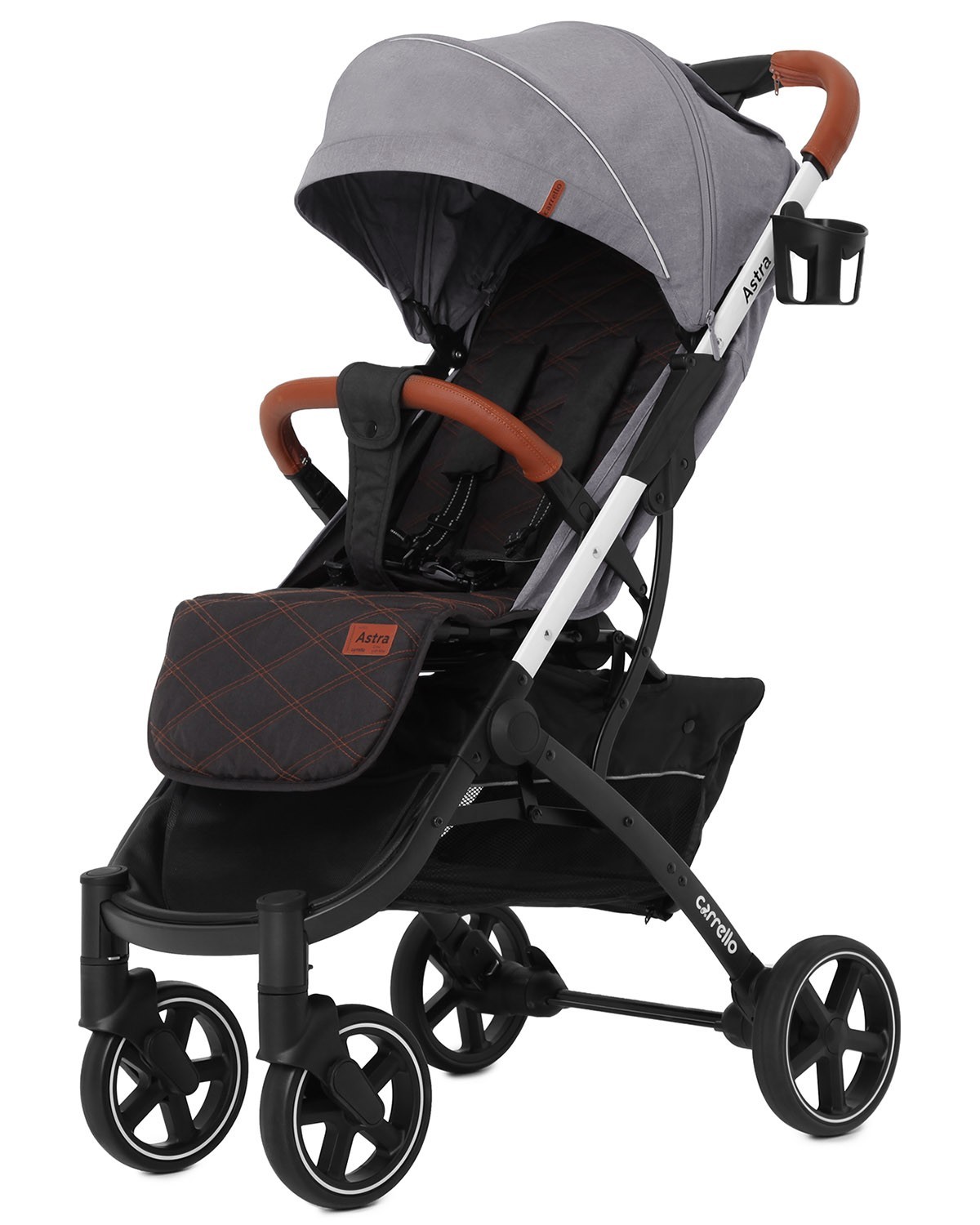 

Прогулянкова коляска CARRELLO Astra CRL-5505 Dolphin Grey + дощовик