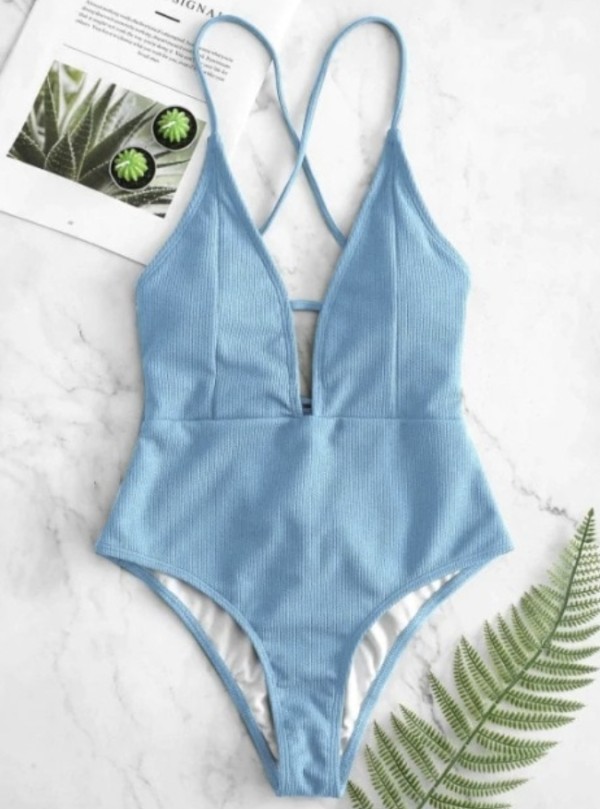 

Купальник Waisy женский скрывающий  голубой 41650-21, Купальник Waisy женский скрывающий S голубой 41650-21