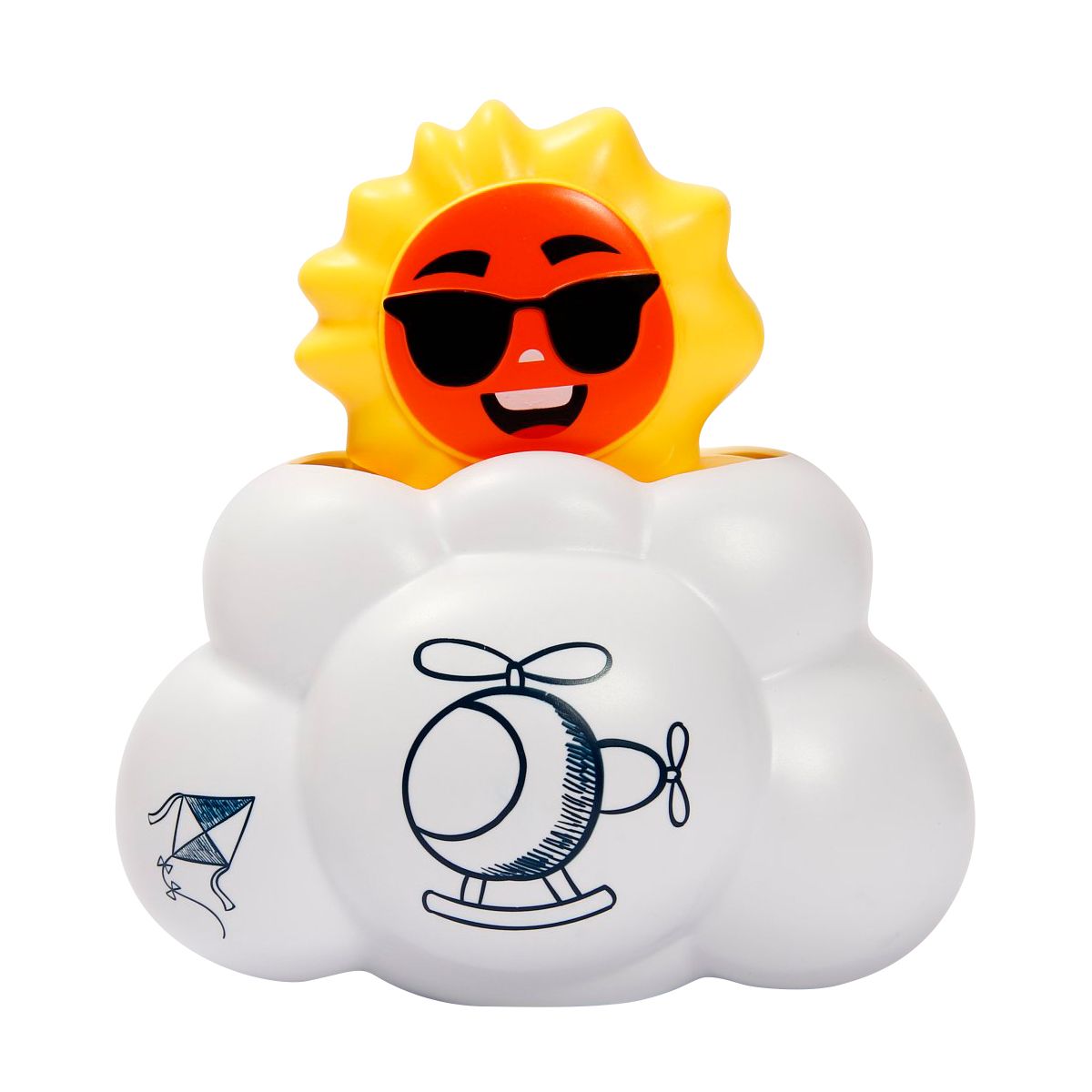 

Игрушка для купания Облачко и Солнышко Lindo (8366-50A) (170896)