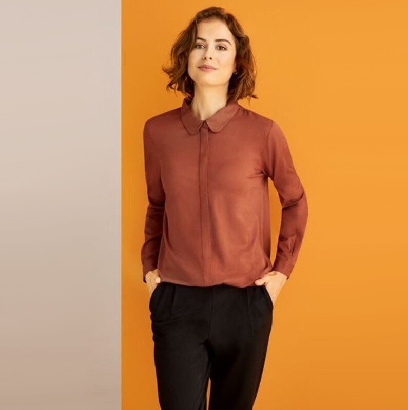 

Рубашка Esmara XL терракотовая