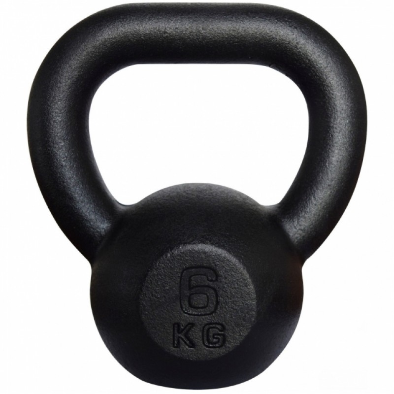 

Гиря чугунная Kawmet 6 кг, код: Kettlebell/6