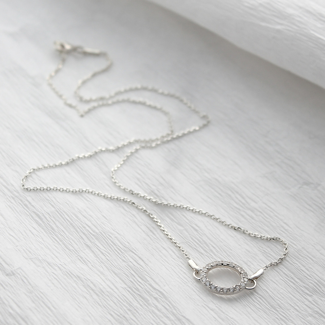 

Серебряное колье Вселенная 50
