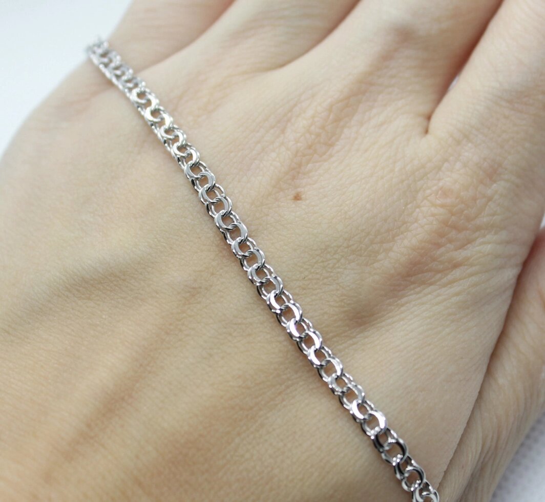 

Серебряная цепочка Бисмарк 60 7,99 г