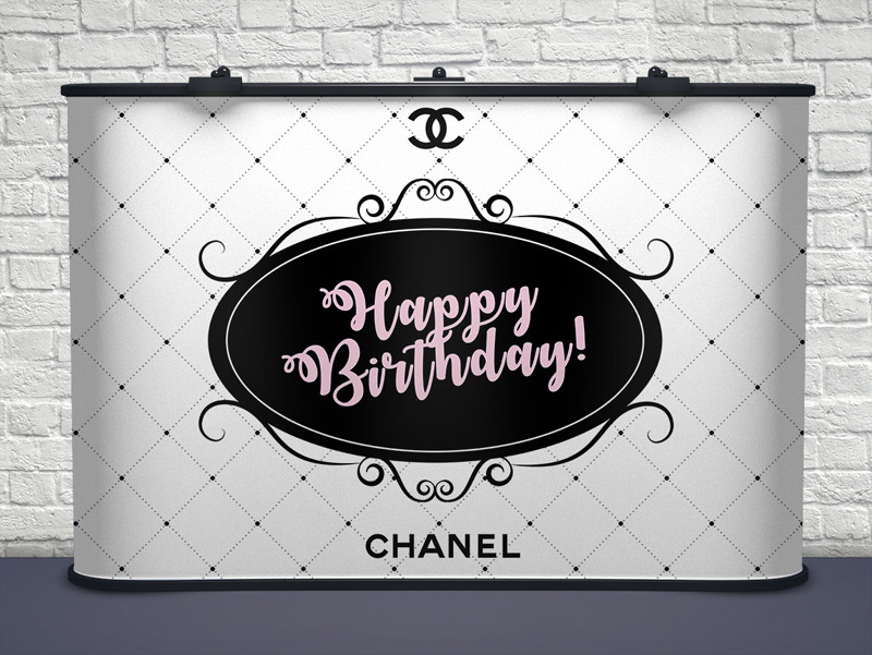 

Фотозона "Chanel Happy Birthday" 1,50 х 2,25 м