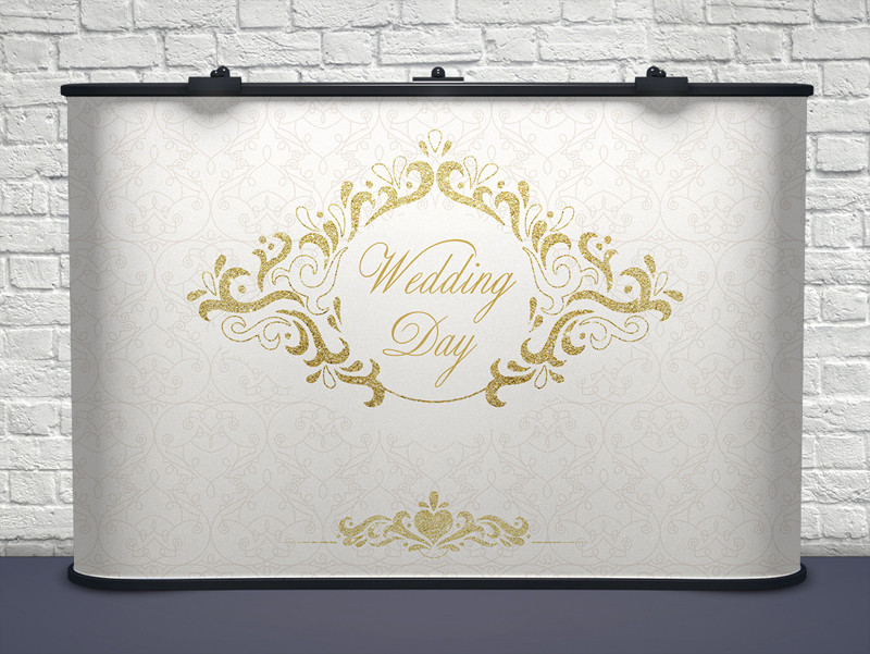 

Фотозона "Wedding Day" 1,50 х 2,25 м