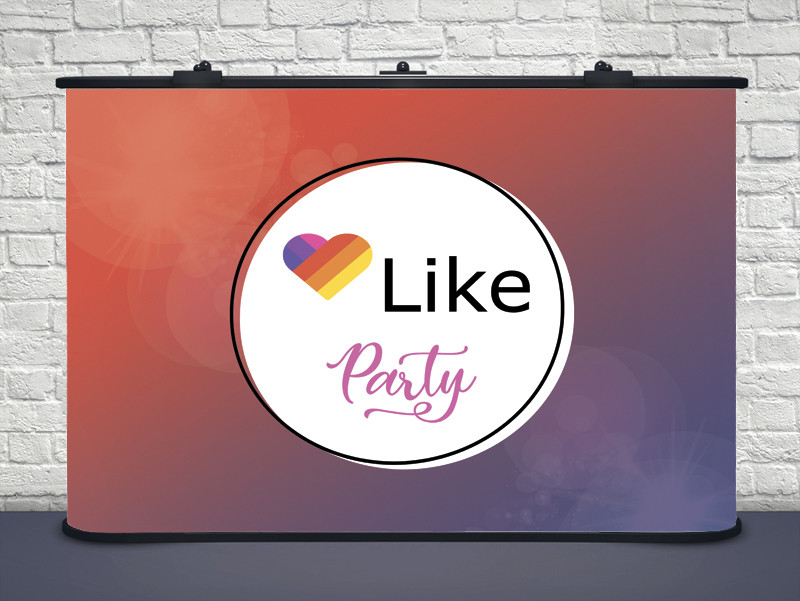 

Фотозона "Likee party" 1,50 х 2,25 м