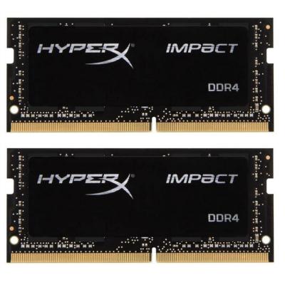 

Модуль памяти для ноутбука SoDIMM DDR4 64GB (2x32GB) 2400 MHz HyperX Impact HyperX (Kingston Fury) (HX424S15IBK2/64)
