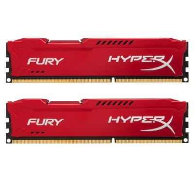 

Модуль памяти для компьютера DDR3 16Gb (2x8GB) 1866 MHz HyperX Fury Red HyperX (Kingston Fury) (HX318C10FRK2/16)
