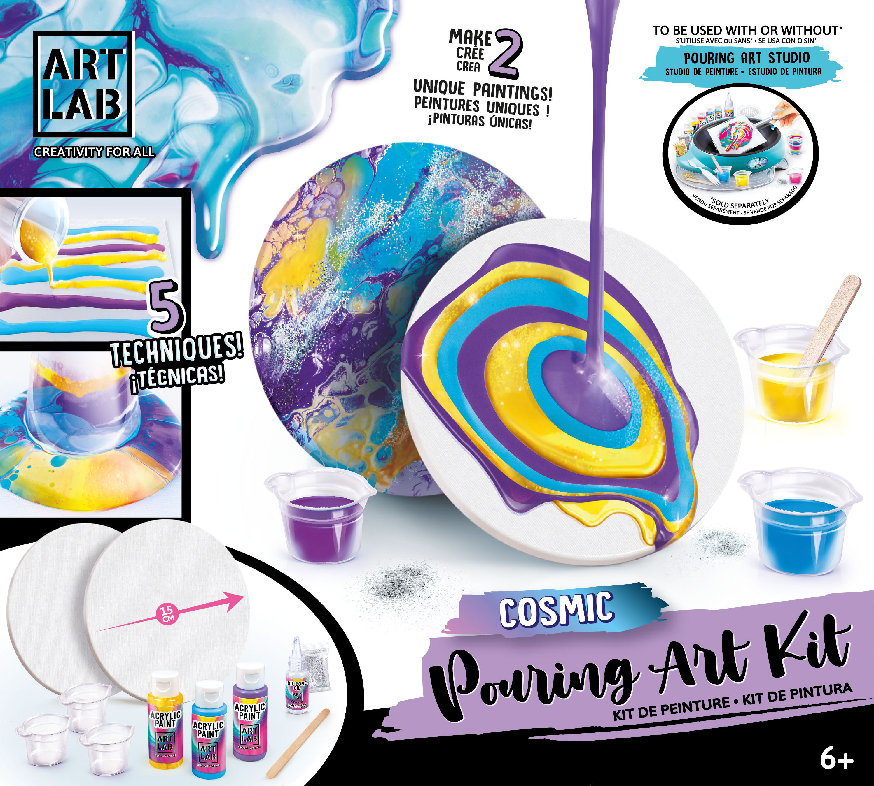 

Набор для творчества Canal Toys Art Lab Cosmic (ART002_1) (3555801342011)