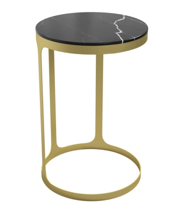 

Журнальный столик Area Model B coffee 400х550 Черно-золотой