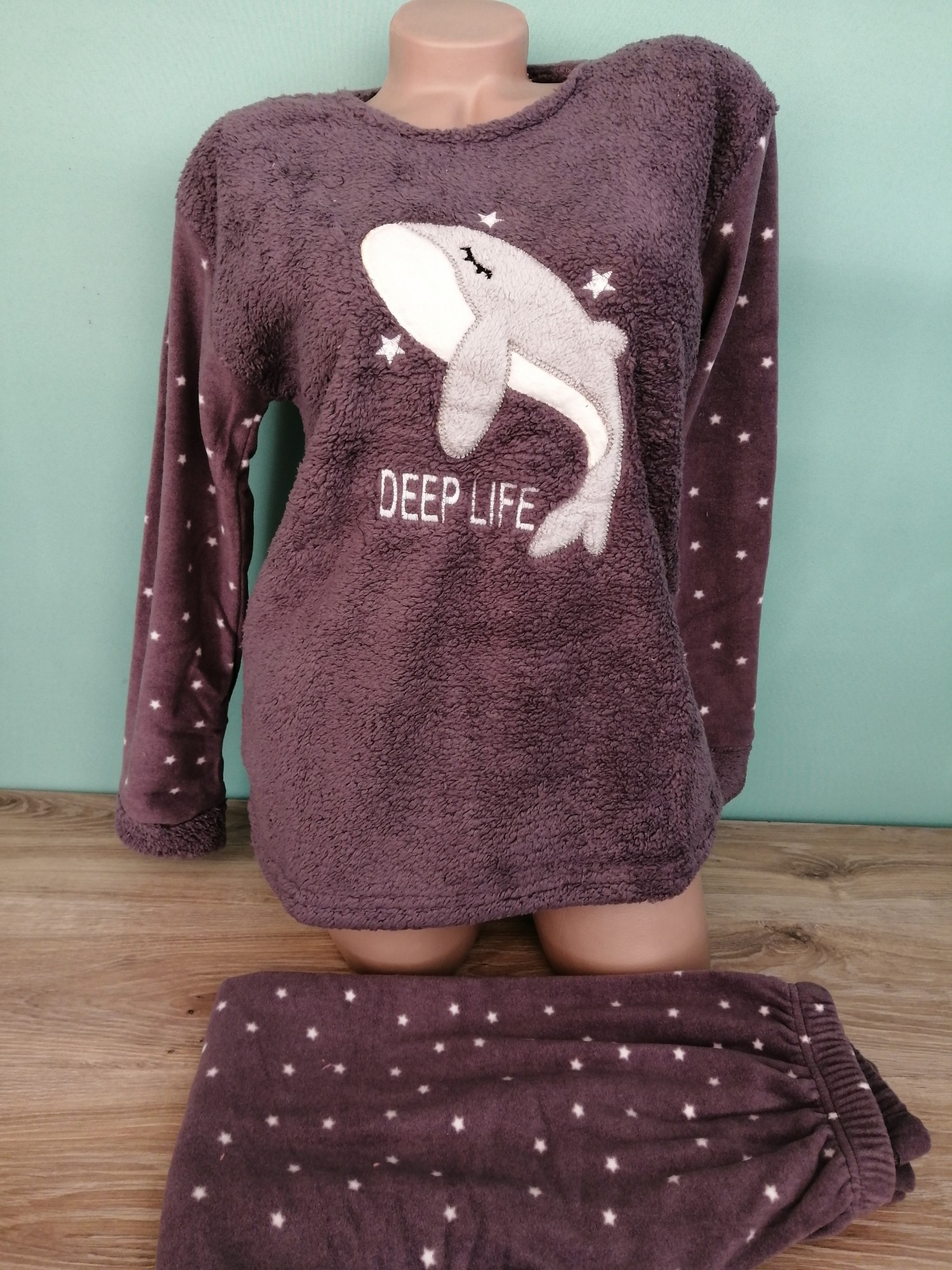 

Пижама женская Fawn флисовая р. M фиолетовая 6004