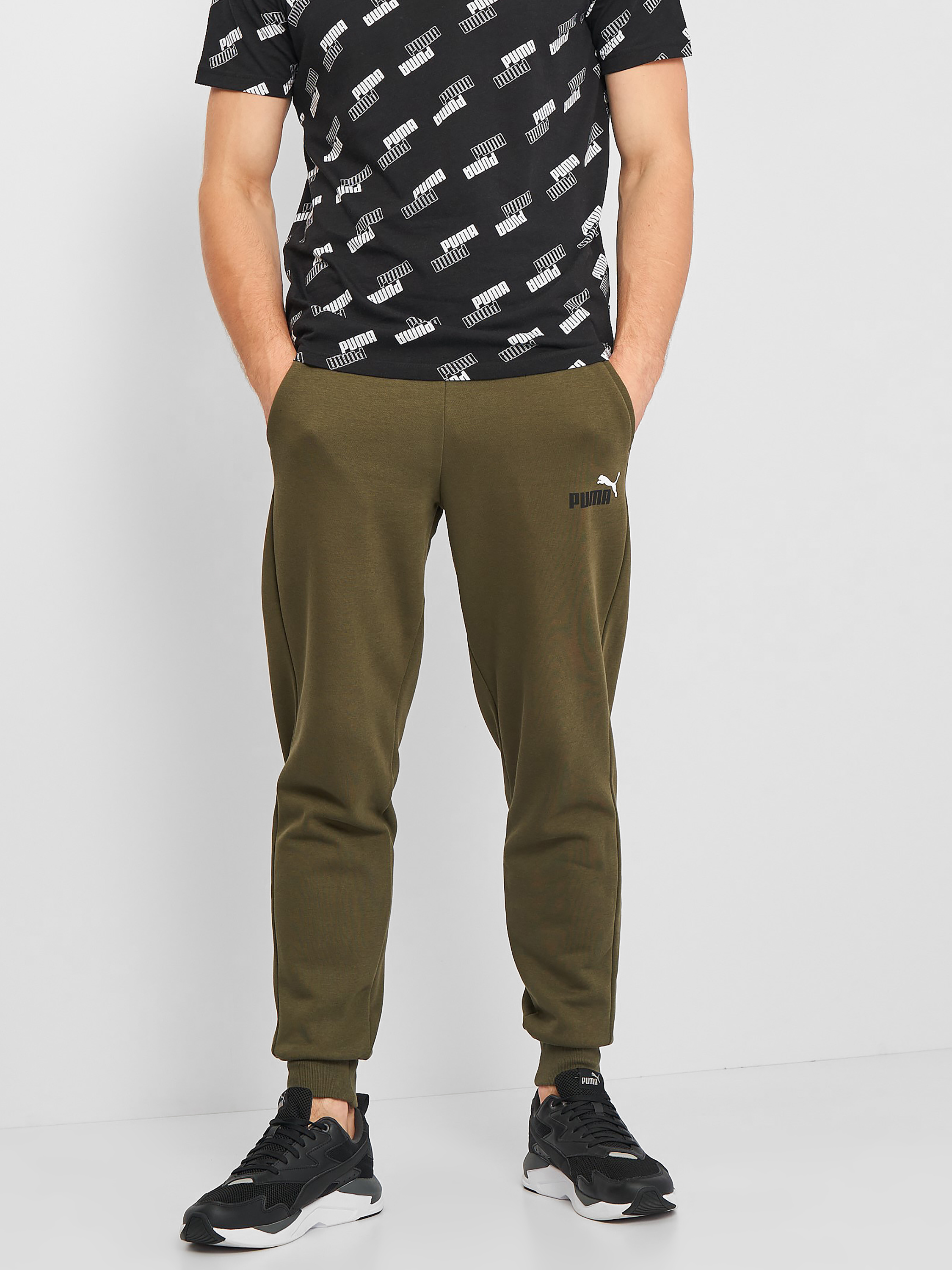 

Спортивные штаны Puma ESS+ 2 Col Logo Pants 58676744 M Grape Leaf