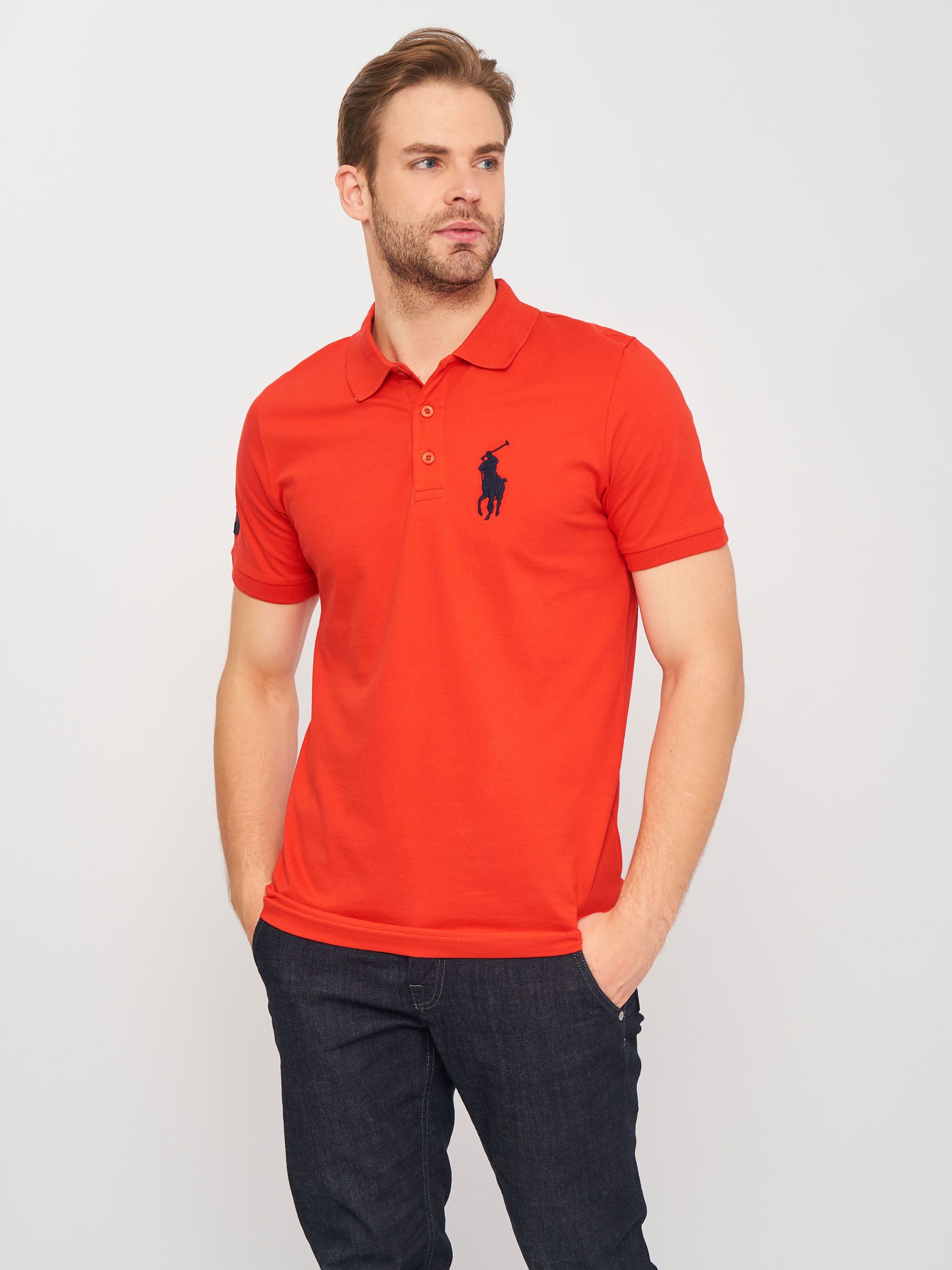 

Поло Polo Ralph Lauren 10670.11  (50) Красное, Поло Polo Ralph Lauren 10670.11 XL (50) Красное
