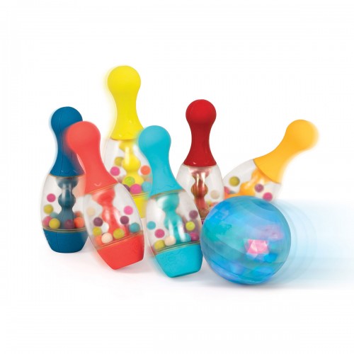 

Игровой набор Battat СВЕРКАЮЩИЙ БОУЛИНГ (6 кеглей, шар, подставка) (BX1640Z)