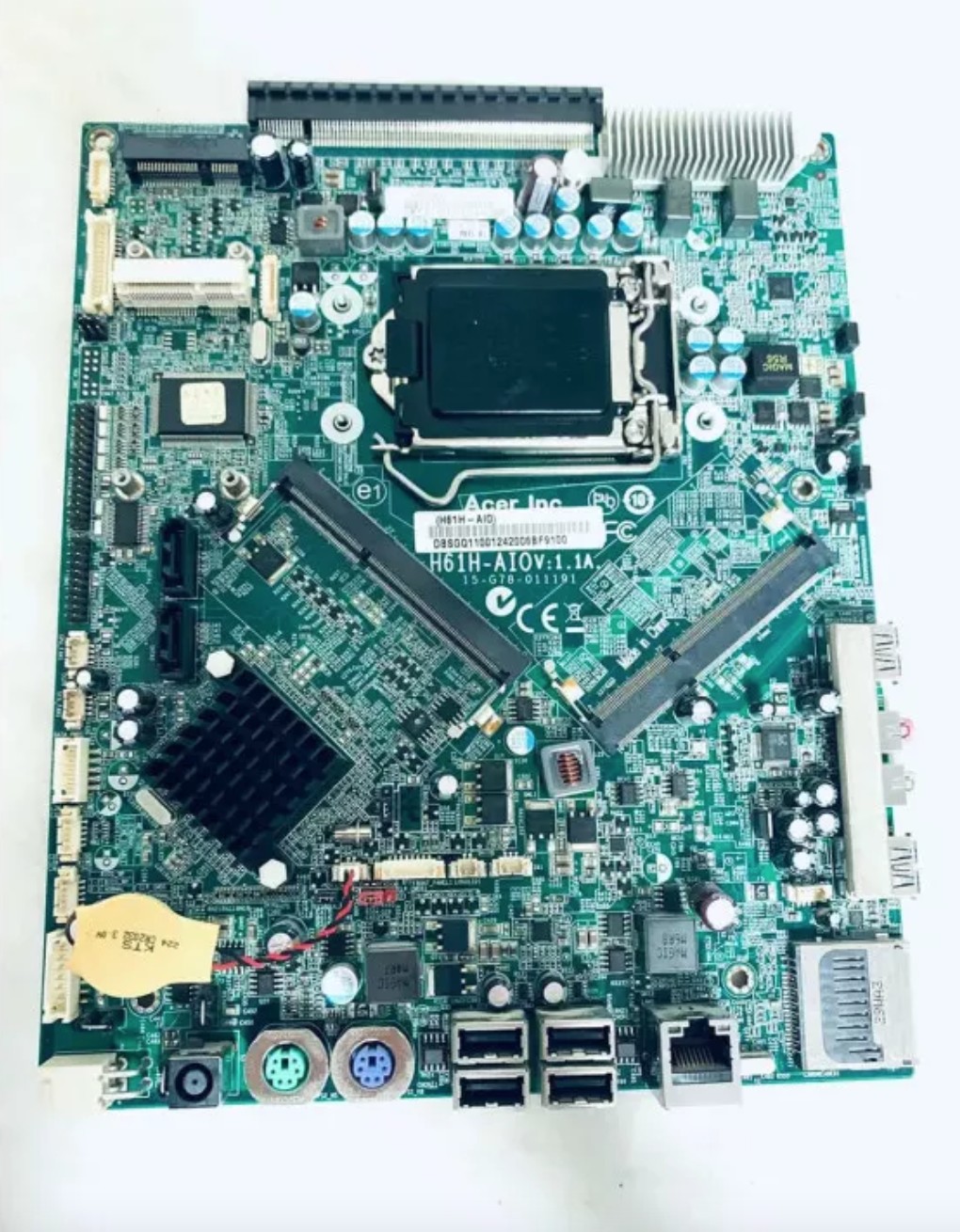 

Материнская плата (LGA1151) для компьютера ACER VX2640, VX2640G, EM2710, EM2710G H61H-AIO V1.1A Original (24001)