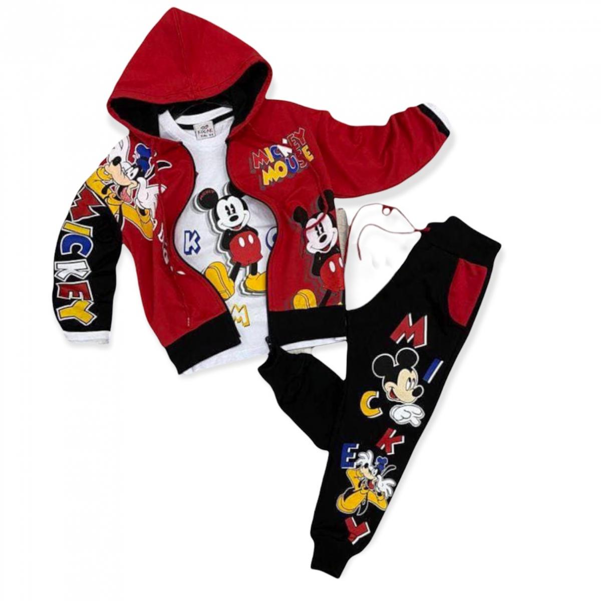 

Легкий костюм (кофта, штаны, реглан) Mickey Mouse (Микки Маус) 104/110 см Разноцвет TRW69722