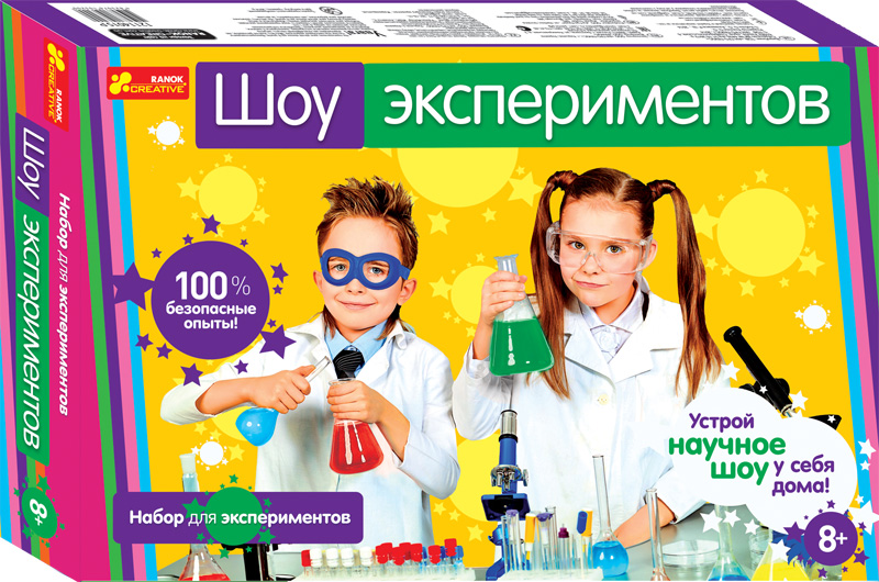 

Набор для экспериментов "Шоу экспериментов" 12114022 Ranok Creative