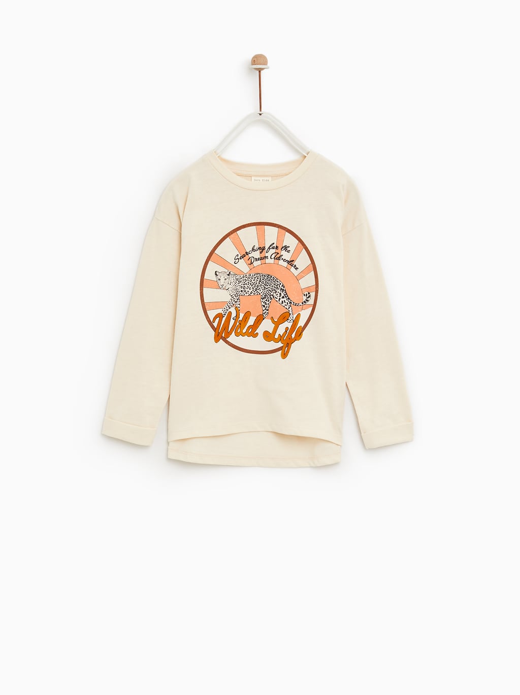 

Реглан на девочку ZARA 1154 ZARA 116 см Бежевый 21388