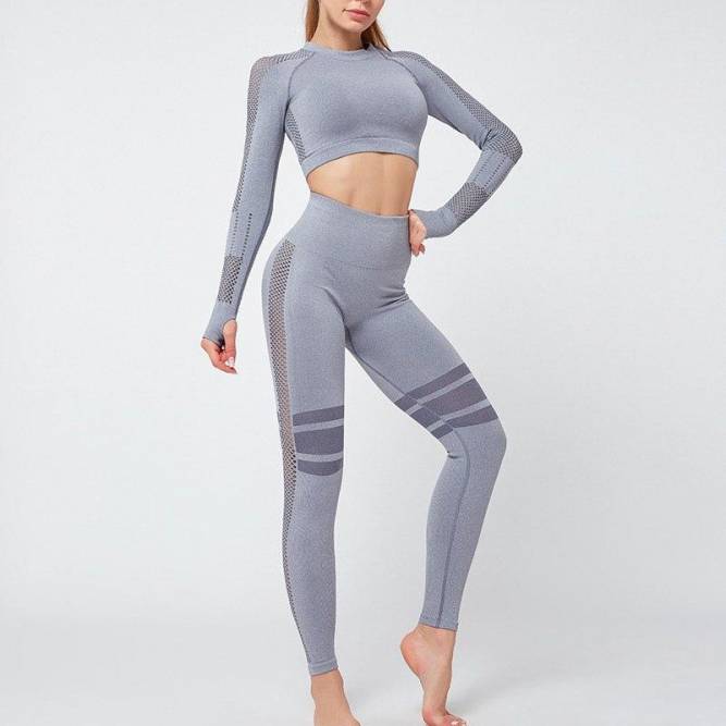 

Костюм для фитнеса New sport S серый