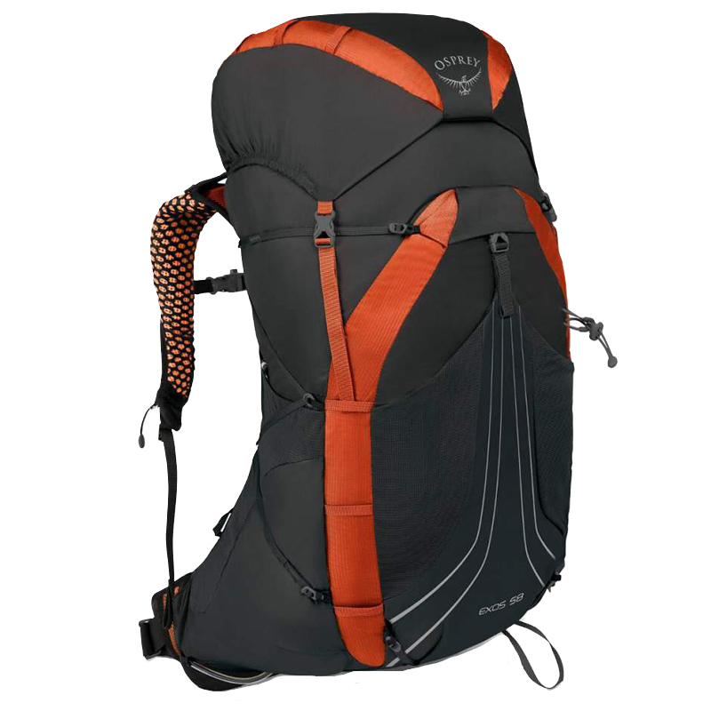 

Рюкзак Osprey Exos 58 (58л, р.M), черный