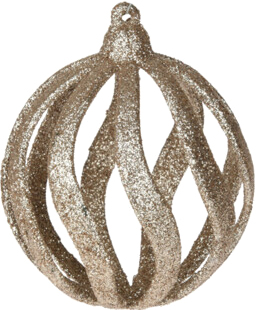 

Набор елочных шаров Christmas Decoration 8 см 3 шт (AWR100710_золото)